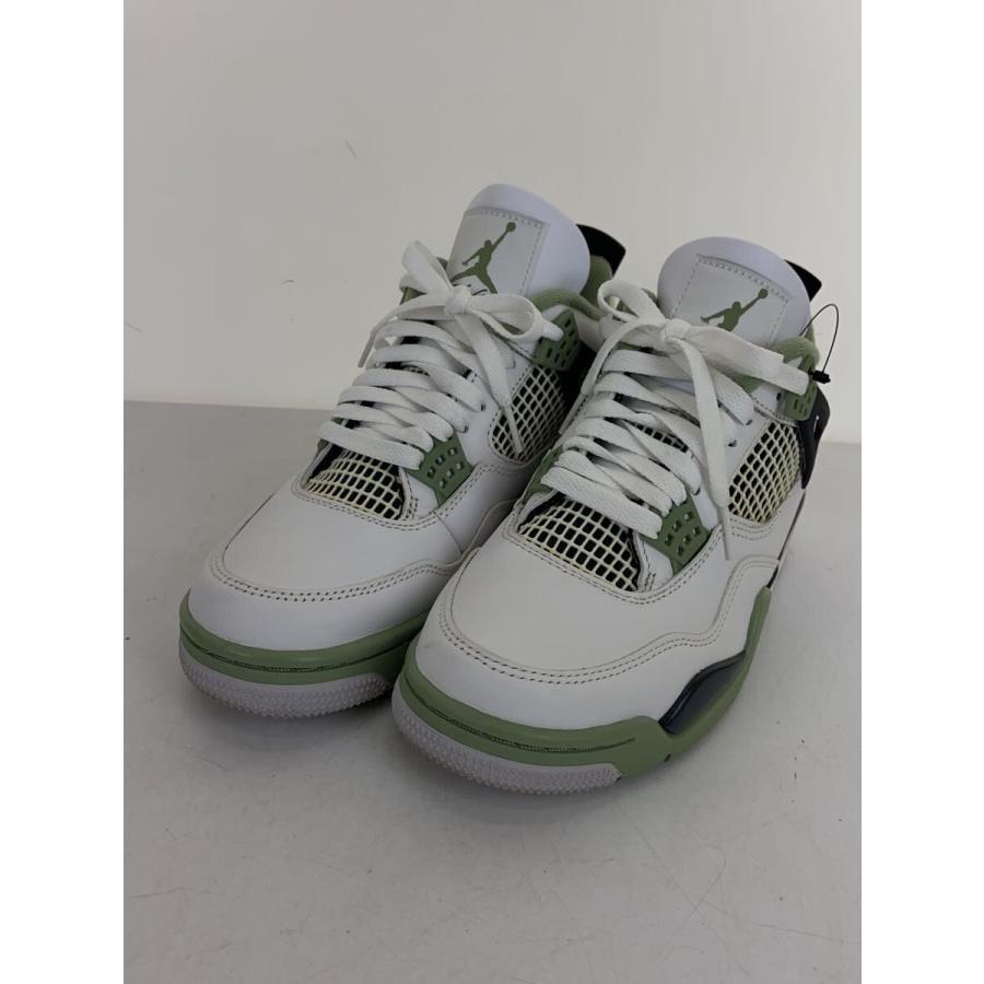 NIKE◇AIR JORDAN 4 RETRO_エア ジョーダン レトロ/24cm/WHT 