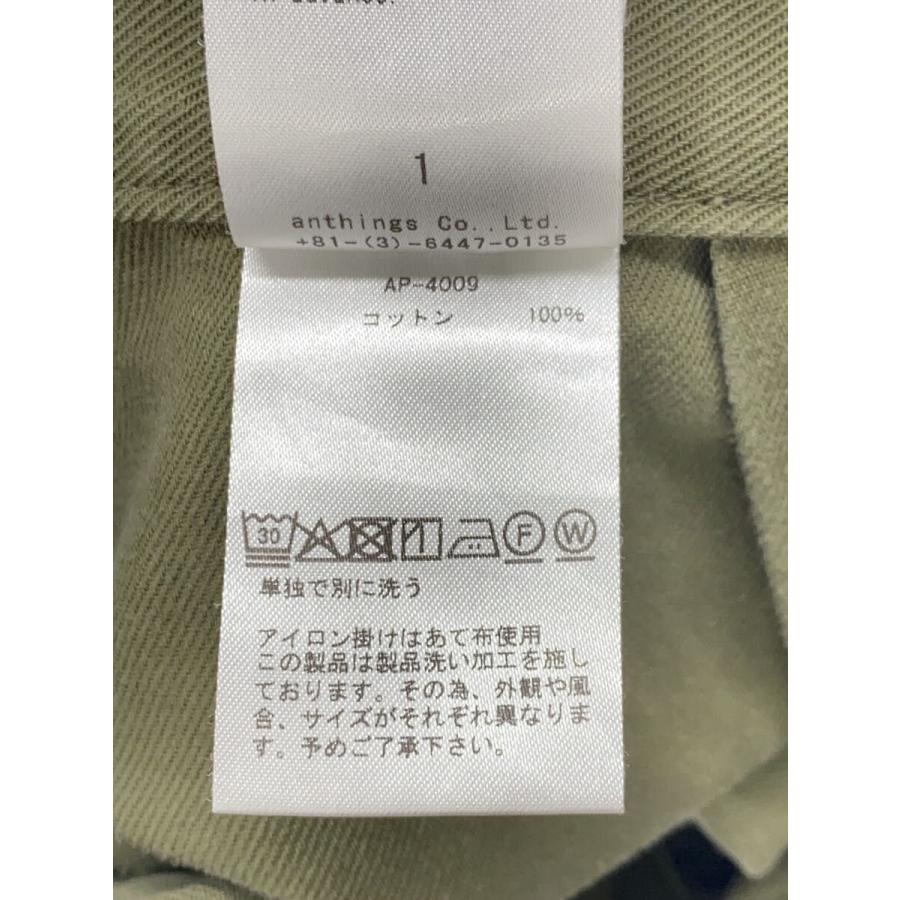 A.PRESSE◆ボトム/1/コットン/GRN/無地/AP-4009の画像