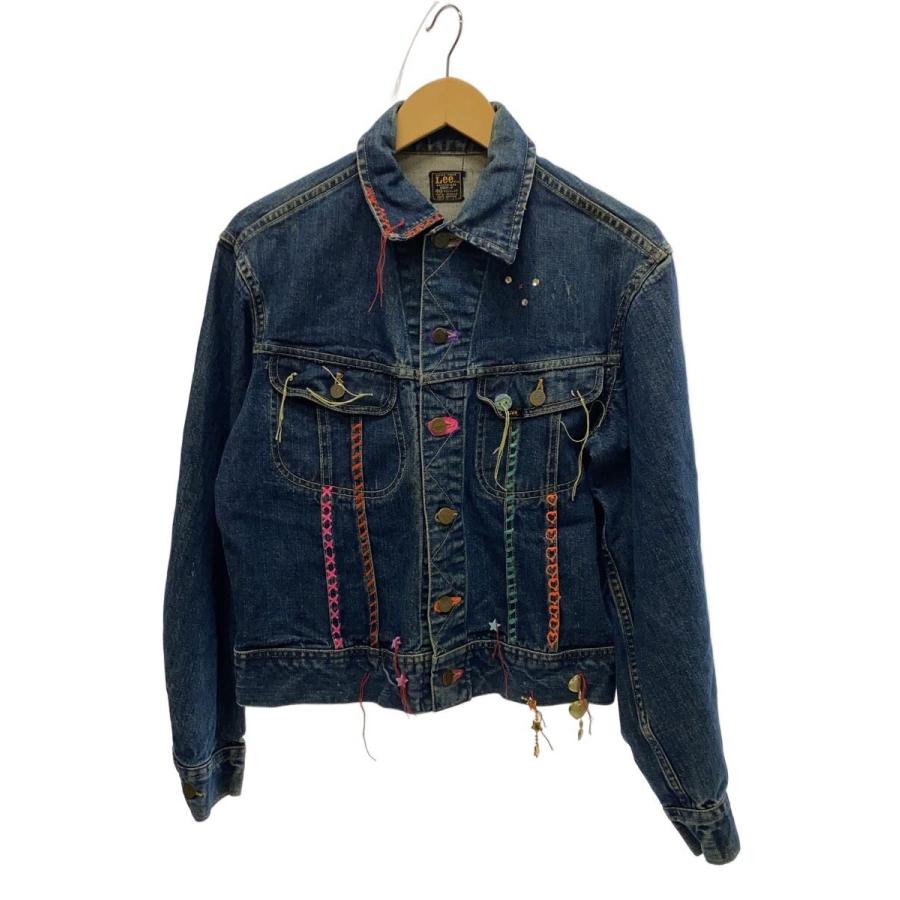 Lee◇60s/101-J/usa製/初期タグ/四角黒タグ/デニムジャケット/40