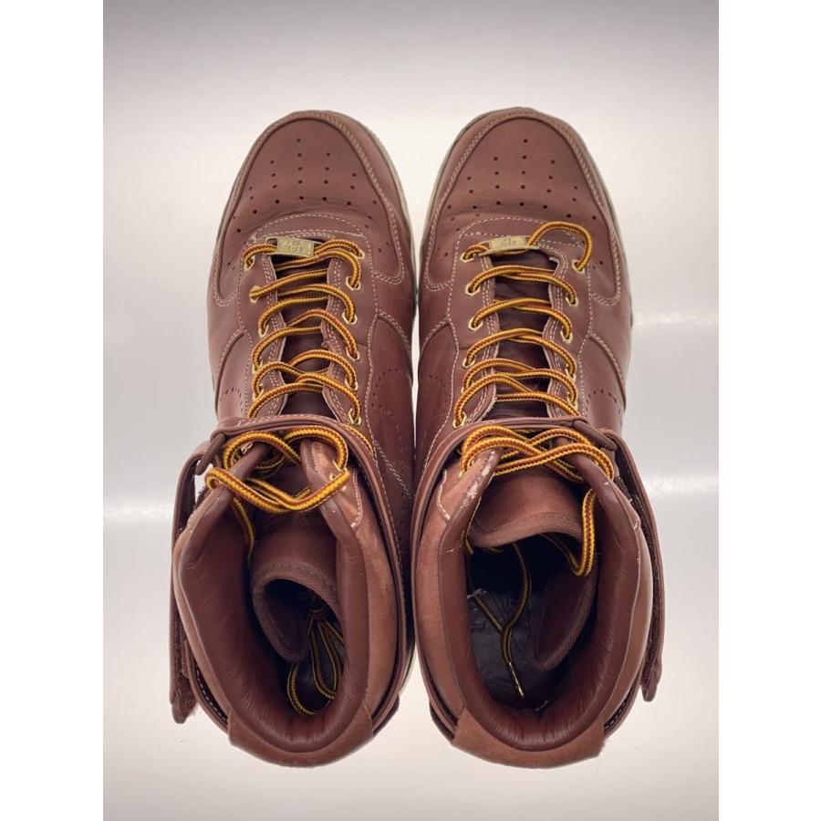 NIKE◇AIR FORCE 1 SUPREME HI/エアフォースサプリームハイ/ボルドー