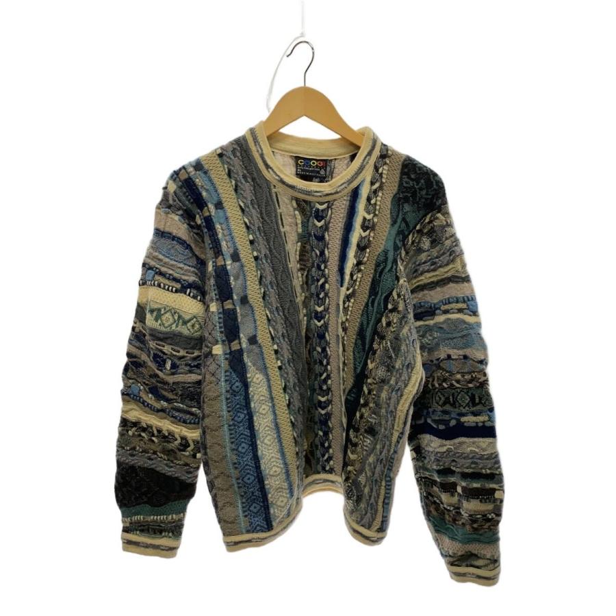 COOGI◇90s/3Dニット/オーストラリア製/ニット・セーター(厚手)/XL