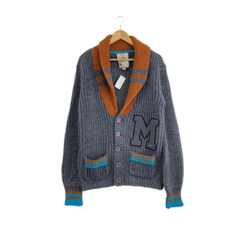 DIESEL◇カーディガン(厚手)/L/アクリル/GRY : セカンドストリート