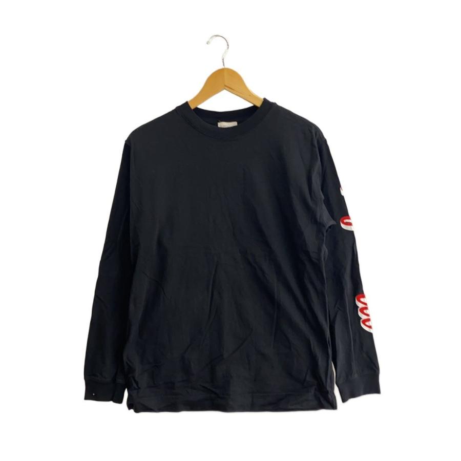 正規品☆美品☆MONCLER 黒 長袖 トップS、レディース モンクレール レディース トレーナー MONCLER ブランド トップス プル