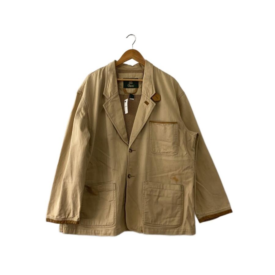 ORVIS◇90s〜/エルボーパッチ/レザー切替/テーラードジャケット/XL 