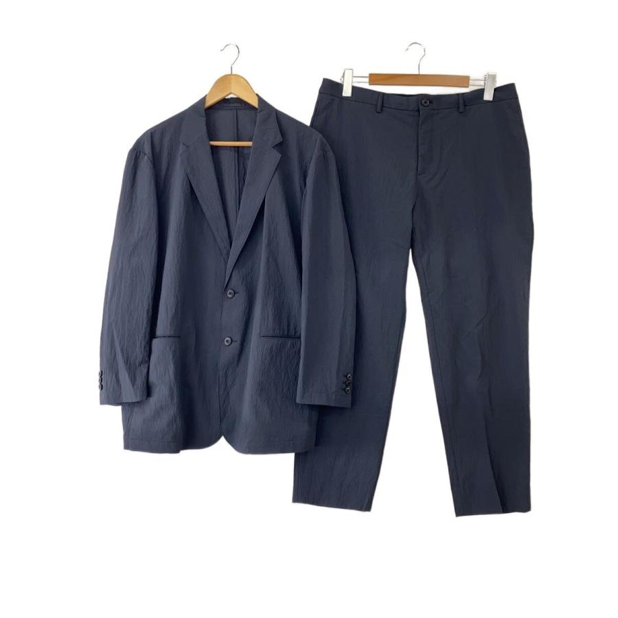 theory◇セットアップ/46/ナイロン/NVY/無地/02-2204100-045-046