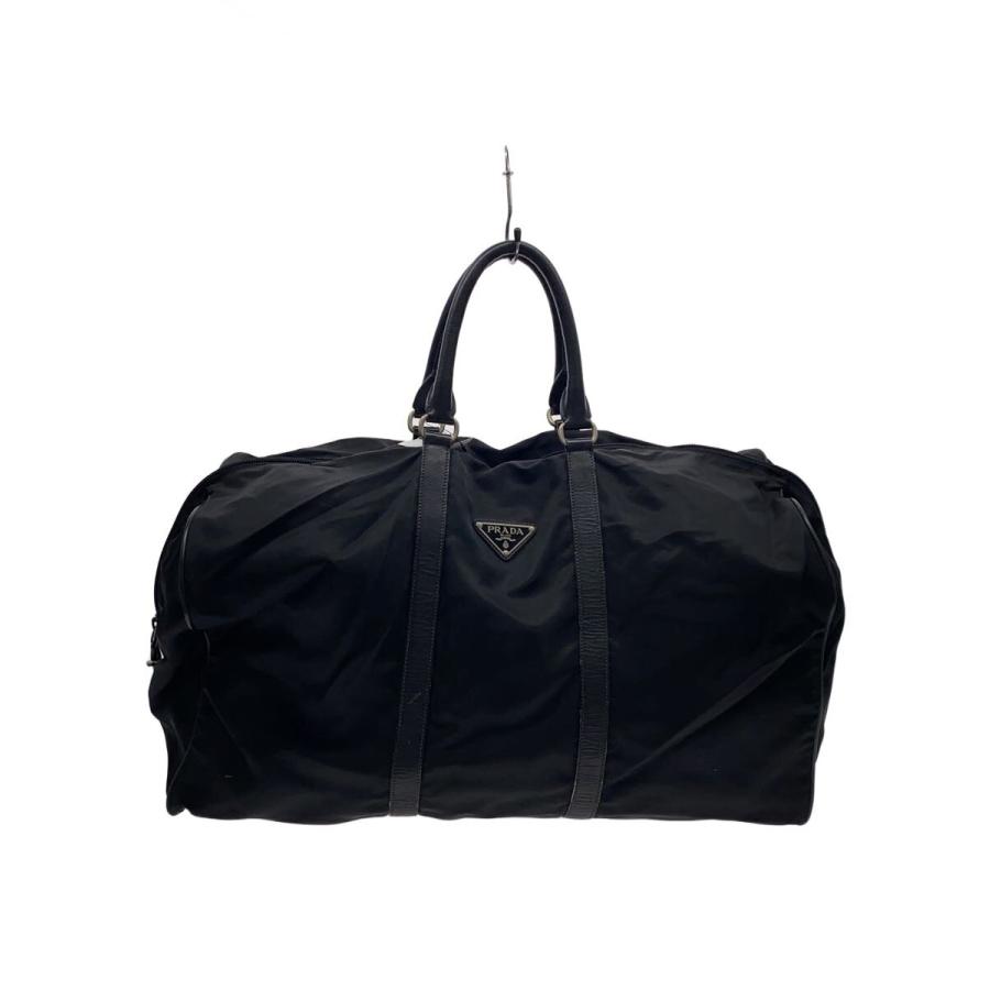 PRADA◇ボストンバッグ/ナイロン/BLK : セカンドストリートYahoo!店