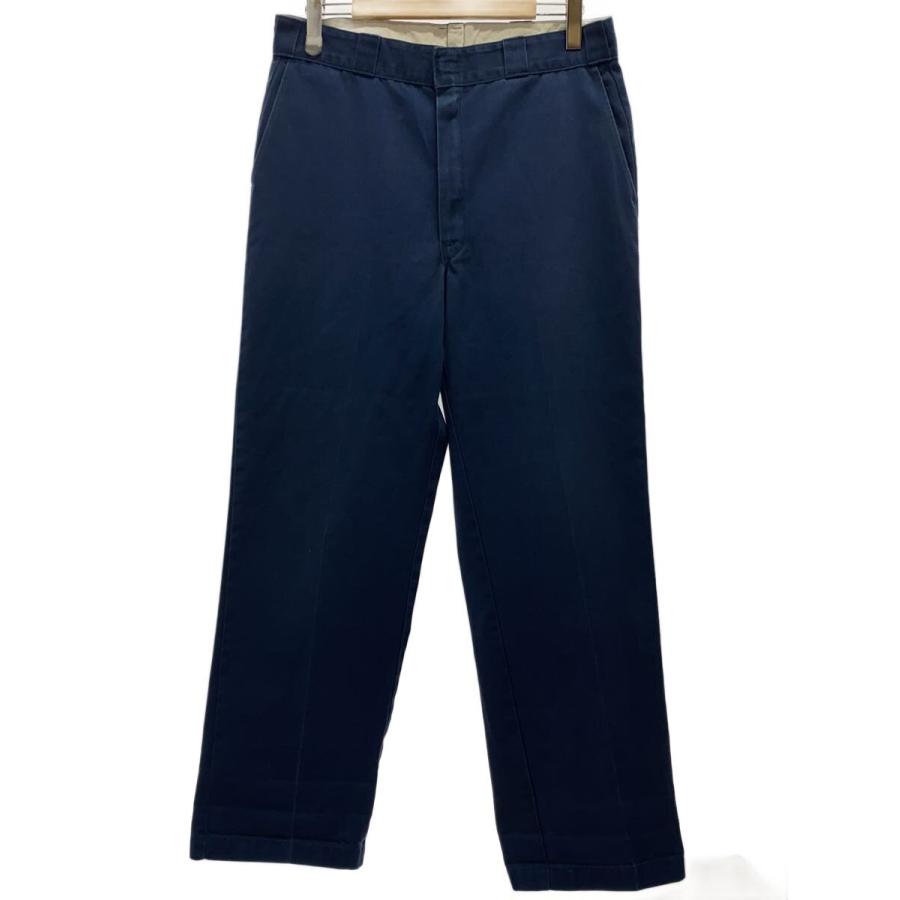 DICKIES◇80s〜90s/874/圧着タグ/ジップ裏usa刻印/ストレートパンツ