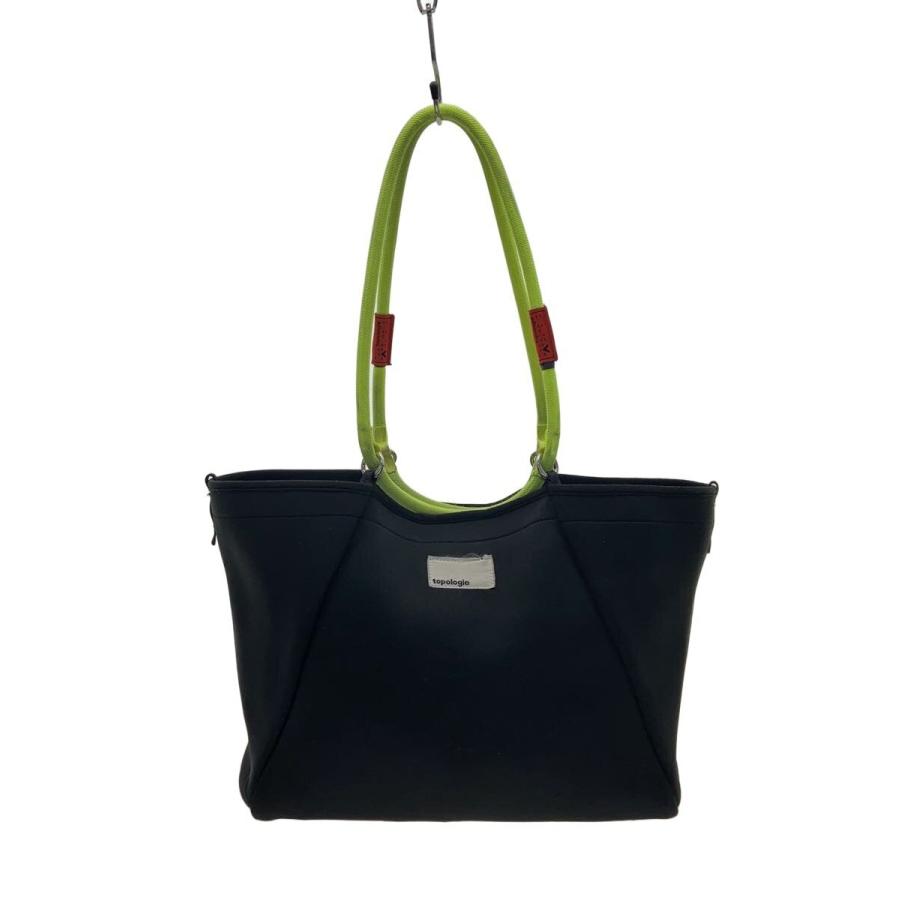 Topologie トートバッグ ブラック Topologie◇トートバッグ/--/BLK : セカンドストリートYahoo!店 - 通販