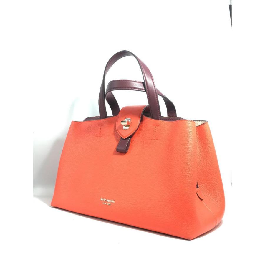 kate spade new york◆エッセンシャル2WAYバッグ/ショルダーバッグ/レザー/RED｜ssol-shopping｜02