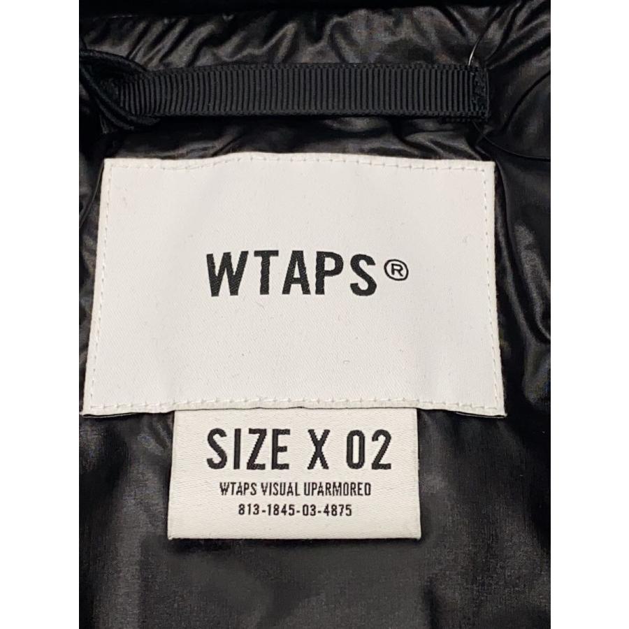 WTAPS◇ダウンジャケット/2/ナイロン/BLK/232BRDT-JKM05 WTAPS◇ダウンジャケット/2/ナイロン/BLK/232BRDT-JKM05