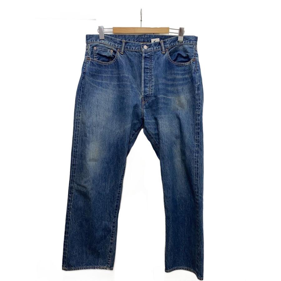 A.PRESSE◇24SS/WASHED DENIM WIDE PANTS/デニムパンツ/38/24SAP-04