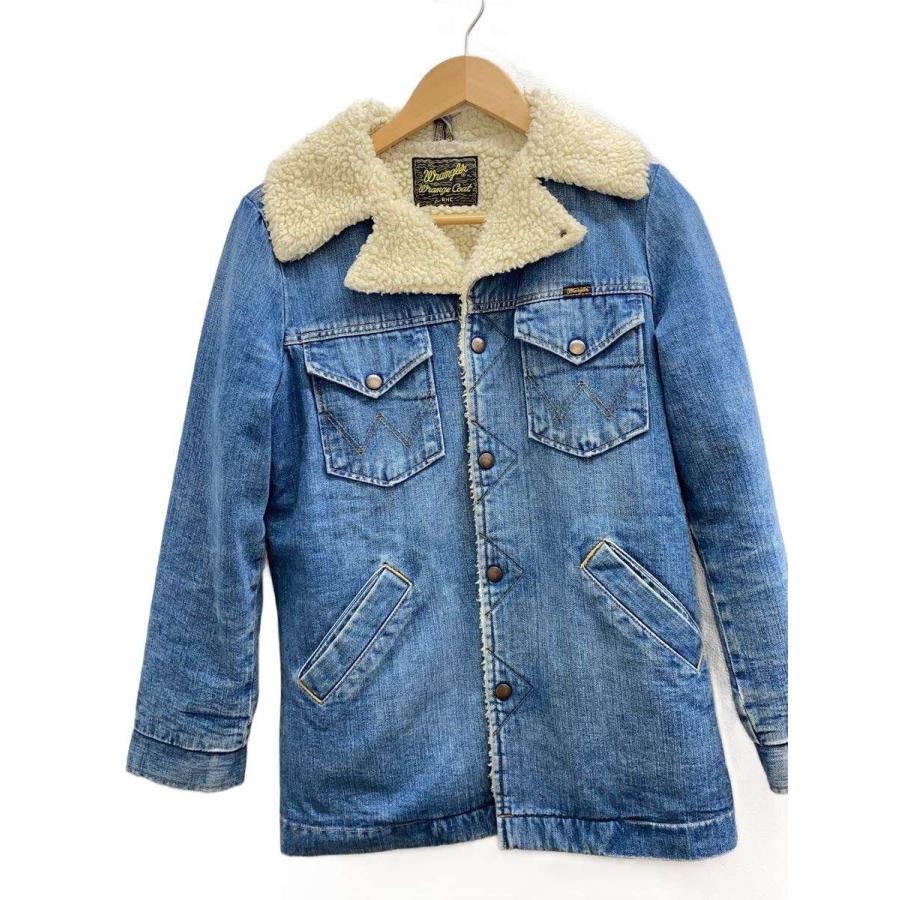 WRANGLER◇別注ランチコート/Gジャン/S/コットン/IDG/S9170 : セカンド