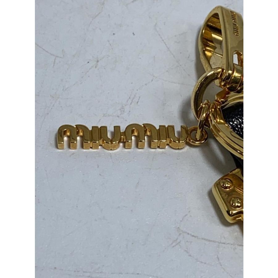 MIU MIU◇キーホルダー/--/GLD/レディース/5AR149 : セカンド