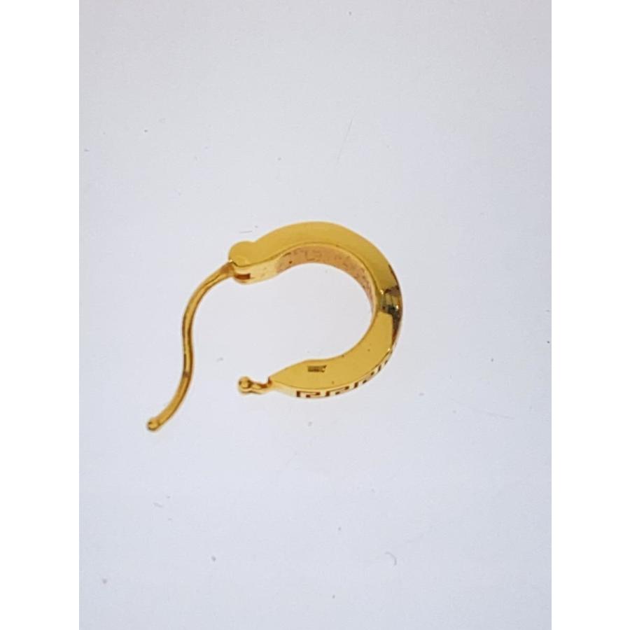 VERSACE◆グレカフープピアス/片耳のみ/ピアス/--/GLD/レディース_2