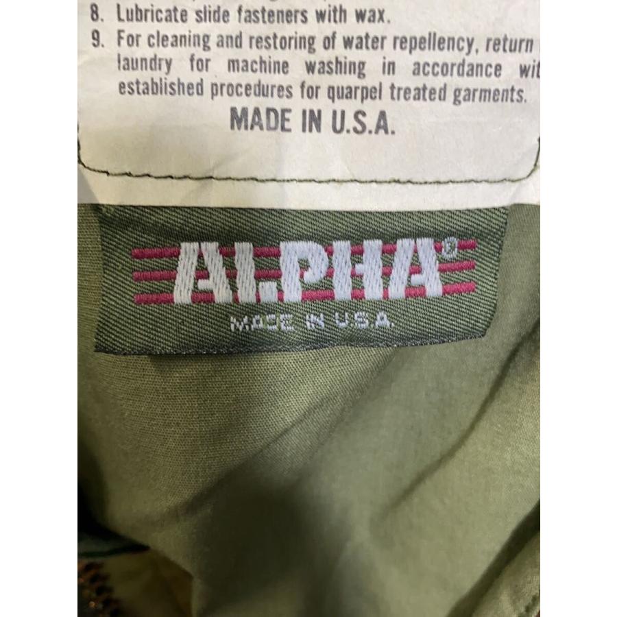 ALPHA INDUSTRIES◇90s/USA製/M-65フィールドジャケット/XL/コットン