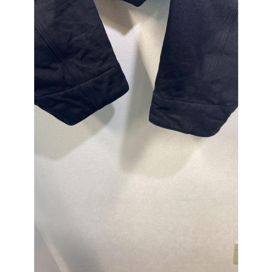 COMOLI◇25aw/デニムレザーワークジャケット/ジャケット/3/コットン 