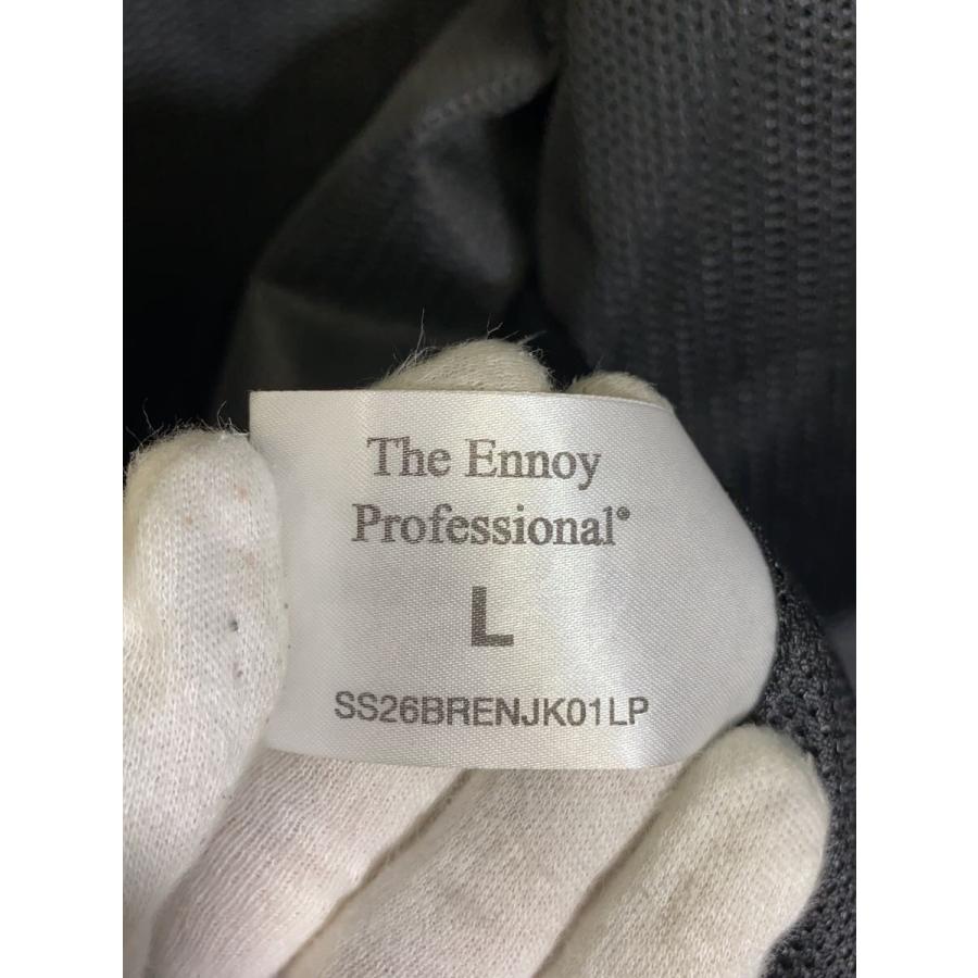 the ennoy professional◇セットアップ/L/ナイロン/BLK/無地