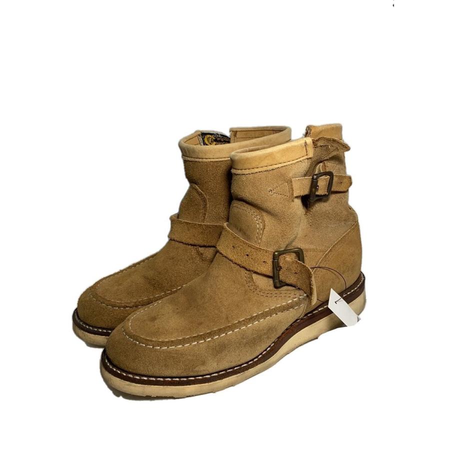 CHIPPEWA◇ショートモックエンジニア /エンジニアブーツ/US7/CML/97875