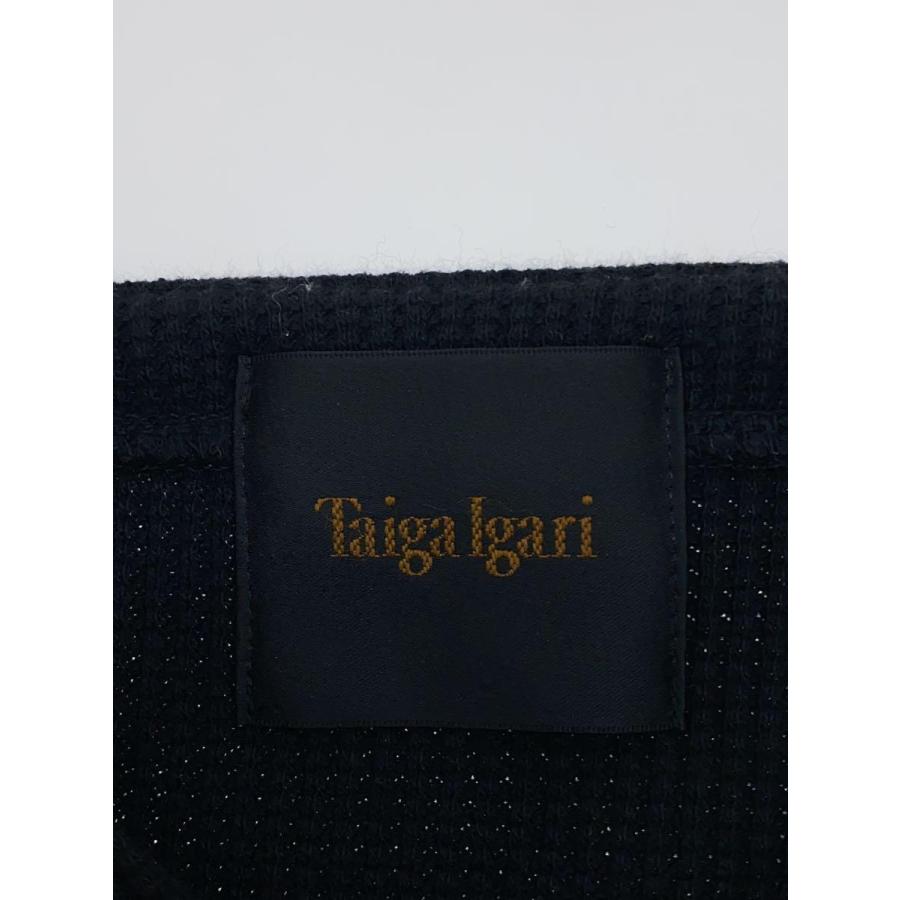 Taiga Igari/長袖Tシャツ/S/コットン/BLK/TI2012//｜ssol-shopping｜03