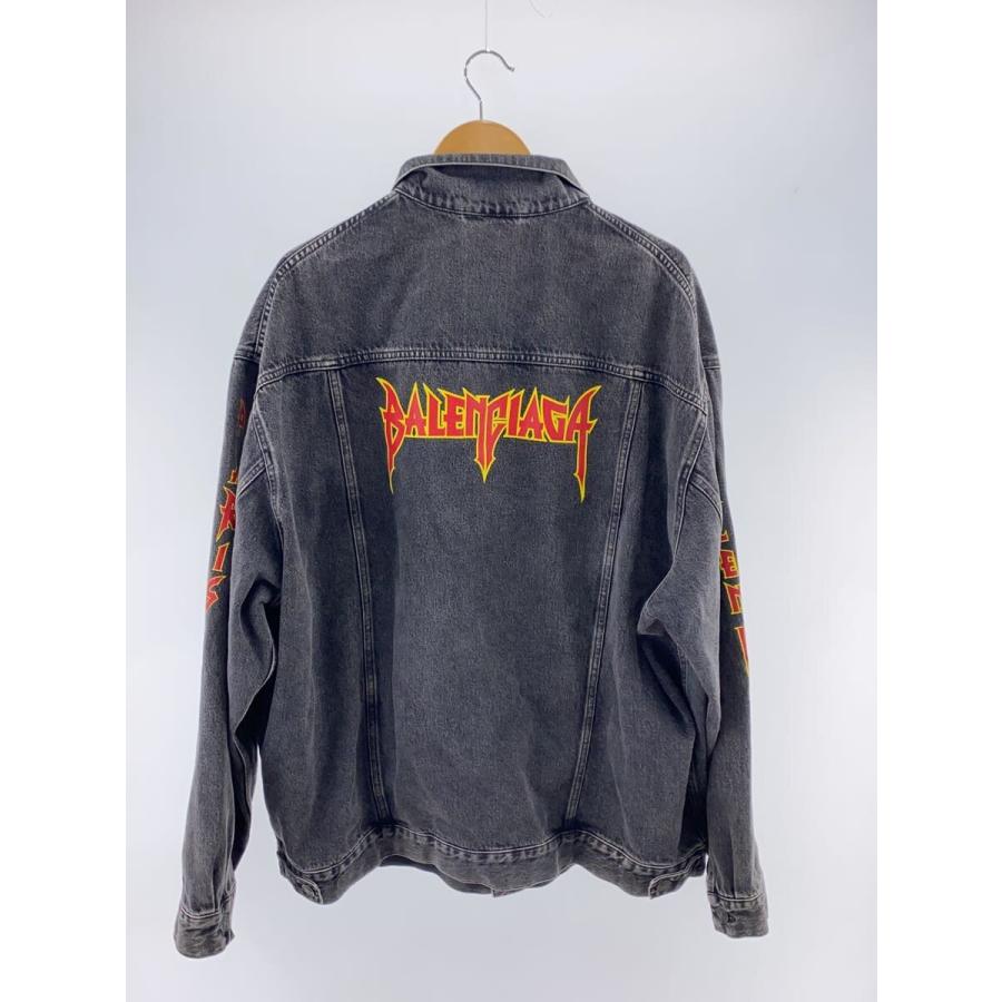 BALENCIAGA◇メタルロゴ/Gジャン/L/デニム/BLK/694504 tbp47 BALENCIAGA◇メタルロゴ/Gジャン/L/デニム/BLK/694504 tbp47