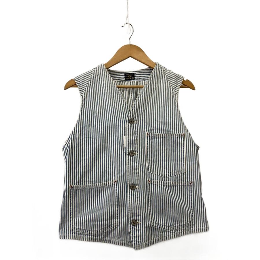 TENDERLOIN　ベスト TENDERLOIN((株)ケーセブン)◇ベスト/--/--/BLU/ストライプ : セカンド