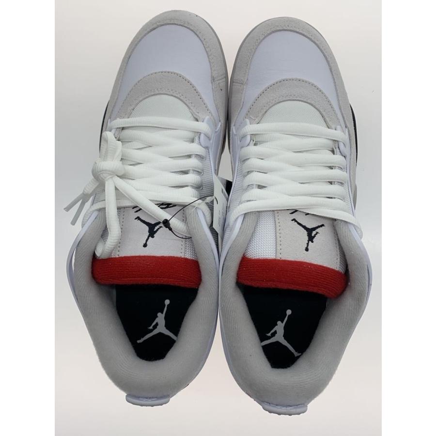 NIKE◇AIR JORDAN 4 RM_エア ジョーダン RM/29.5cm/WHT : セカンド 
