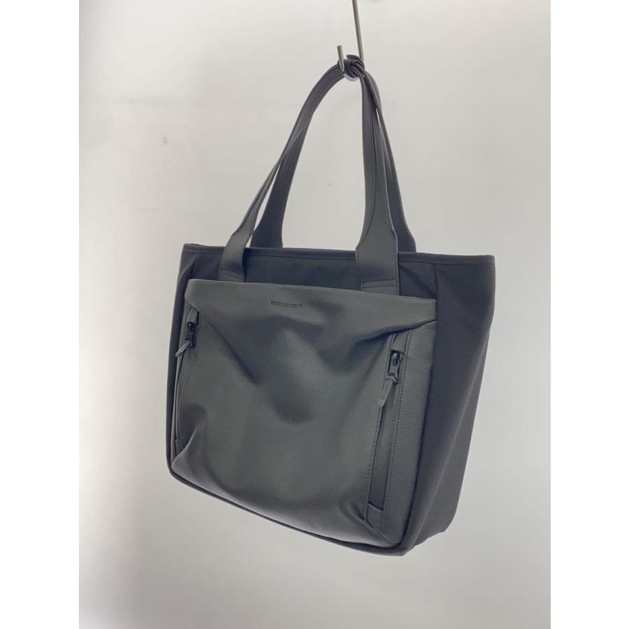 BROSKI AND SUPPLY◇Noble-SMART TOTE-/ブリーフケース/--/BLK/無地 