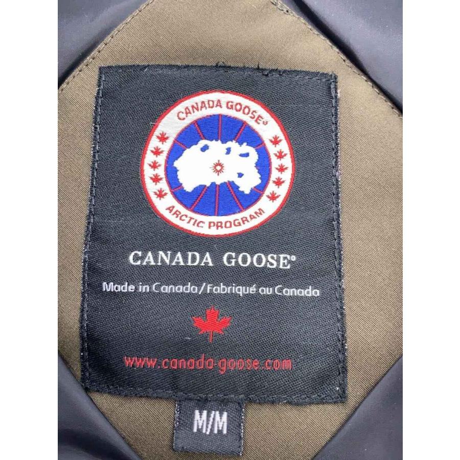 CANADA GOOSE◆シタデルパーカー/M/ポリエステル/KHK/無地/4567JM//_2