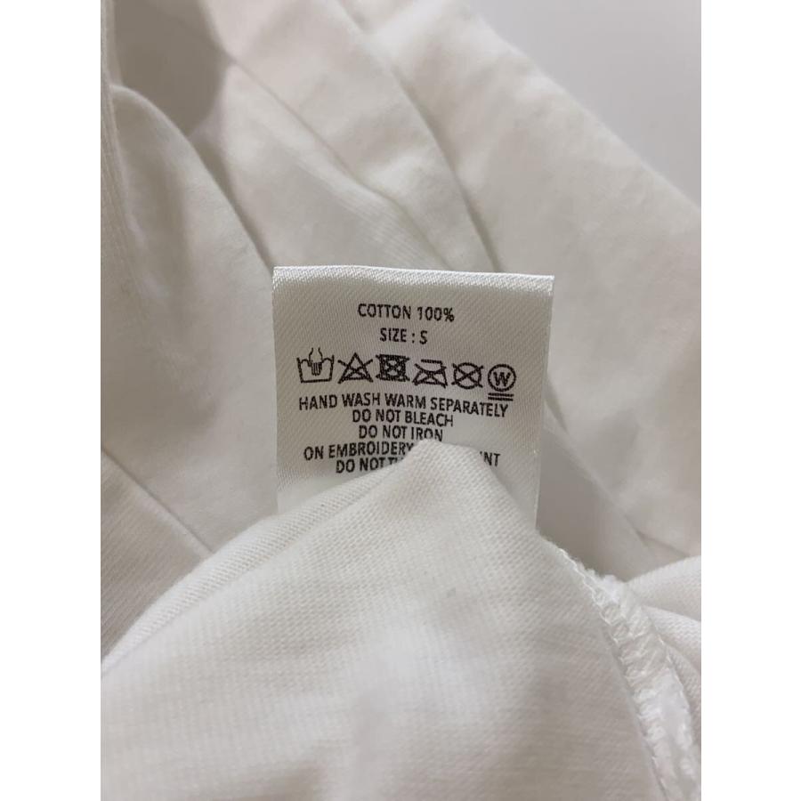 GOD SELECTION XXX◇長袖Tシャツ/S/コットン/WHT/プリント : セカンド