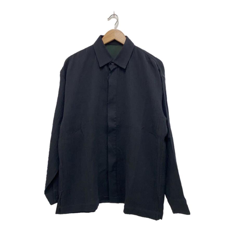 ISSEY MIYAKE MEN◇ジャケット/2/コットン/BLK/LA51FJ077// : セカンド