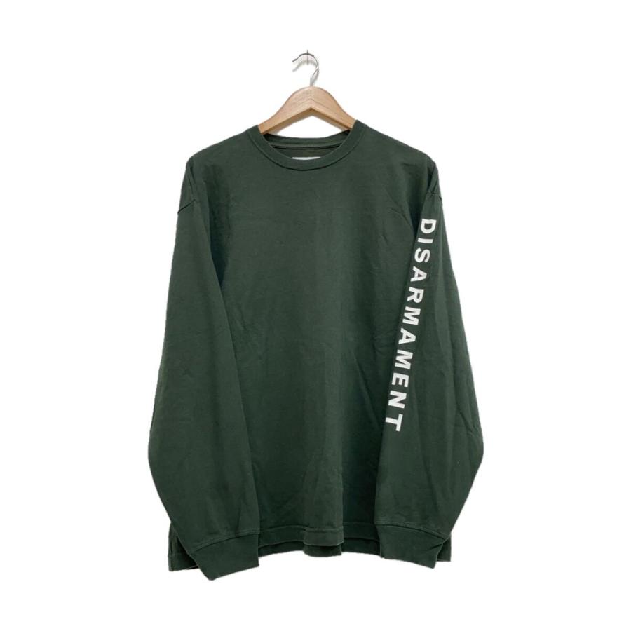 WTAPS◇長袖Tシャツ/2/コットン/GRN/232ATDT-CSM11// : セカンド