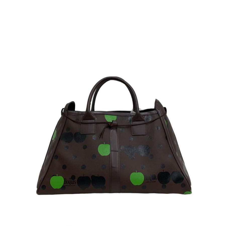 THE BEATLES COMME des GARCONS◇トートバッグ/フェイクレザー/BRW/vd