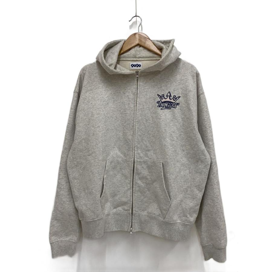 9090◇ジップパーカー/L/コットン/GRY/NN1532 : セカンドストリート