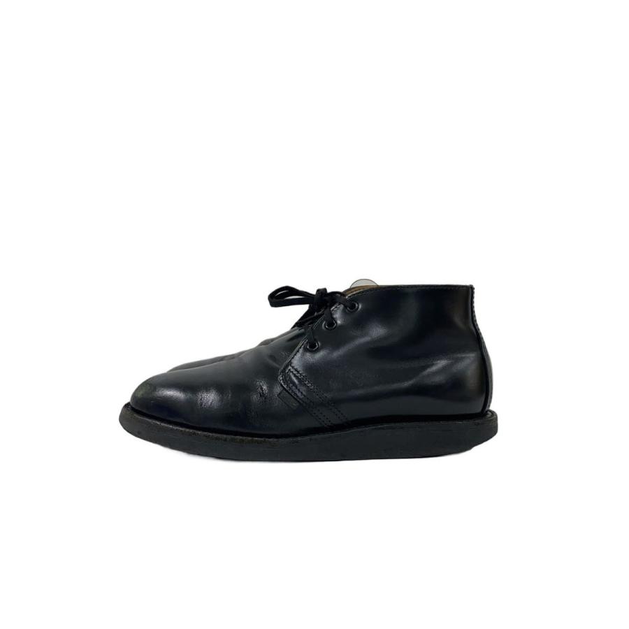 RED WING◇シューズ・ポストマンチャッカ/25cm/BLK : セカンド