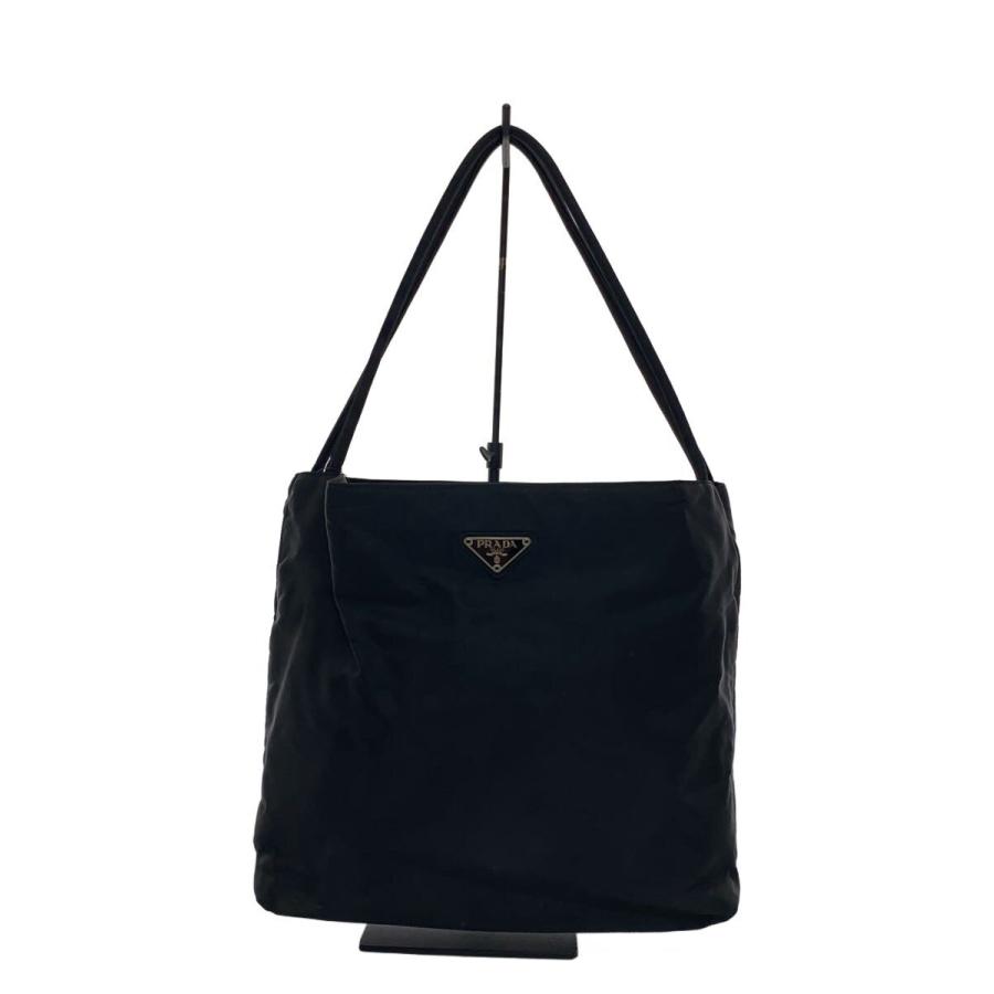 PRADA◇トートバッグ/ナイロン/BLK/無地/B6242// : セカンドストリート