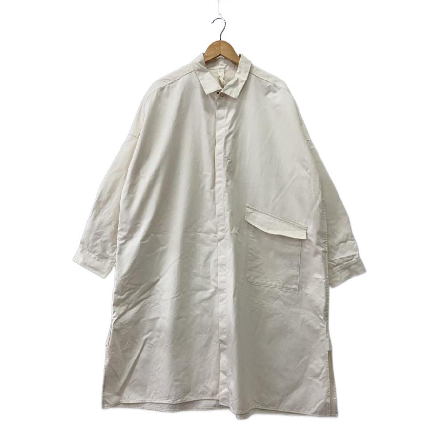 MASNOU DESIGN◆ステンカラーコート/2/コットン/IVO/BCN-22B//