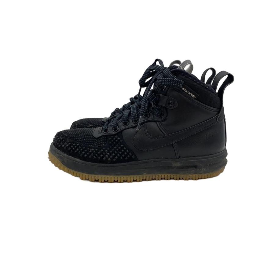NIKE◇LUNAR FORCE 1 DUCKBOOT/ルナフォースダックブーツ/ブラック