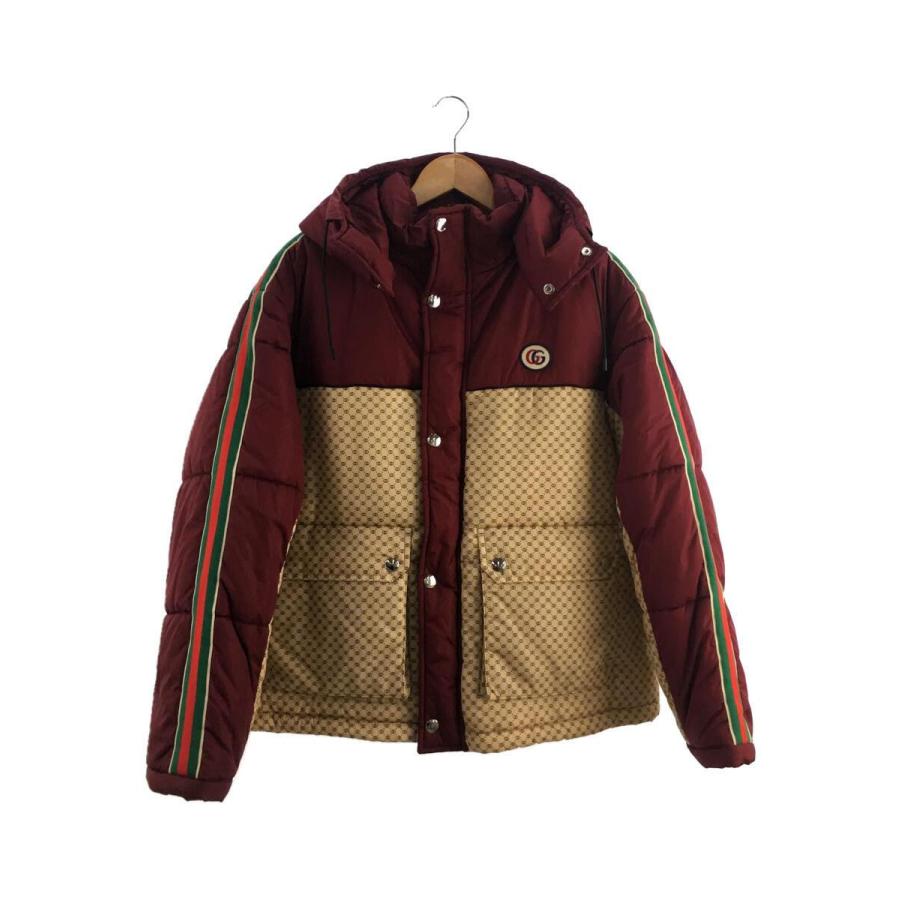 GUCCI◇21AW/GGパラシュートナイロン パデッドジャケット/40/ナイロン 