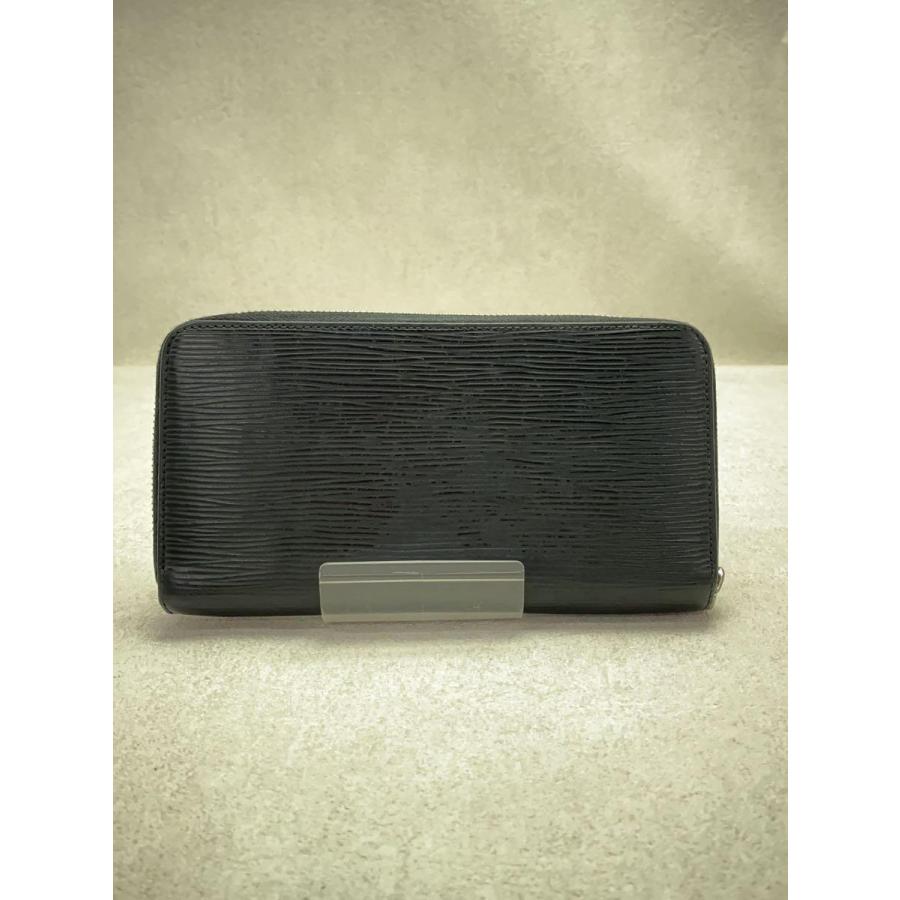 LOUIS VUITTON◇ジッピー・ウォレット・ヴェルティカル_エピ_BLK LOUIS VUITTON◇ジッピー・ウォレット・ヴェルティカル_エピ_BLK