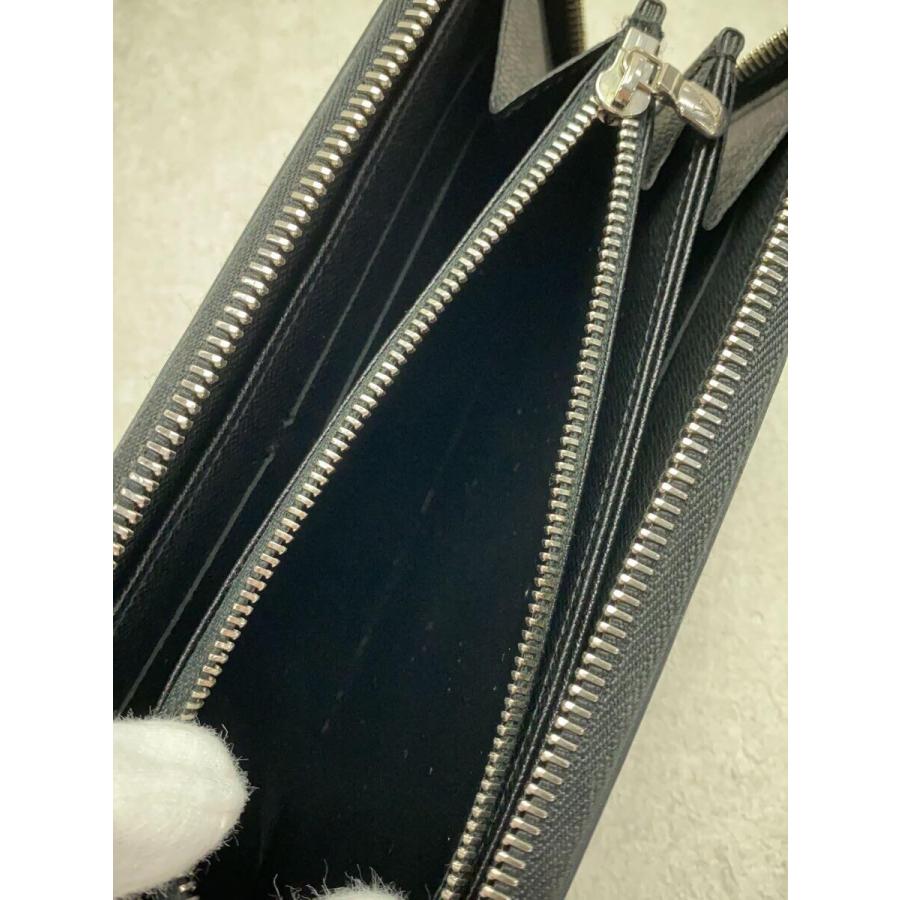 LOUIS VUITTON◇ジッピー・ウォレット・ヴェルティカル_エピ_BLK LOUIS VUITTON◇ジッピー・ウォレット・ヴェルティカル_エピ_BLK