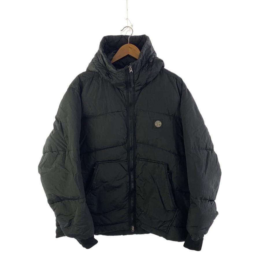 STONE ISLAND◇ダウンジャケット/XXL/ナイロン/BLK/711540532