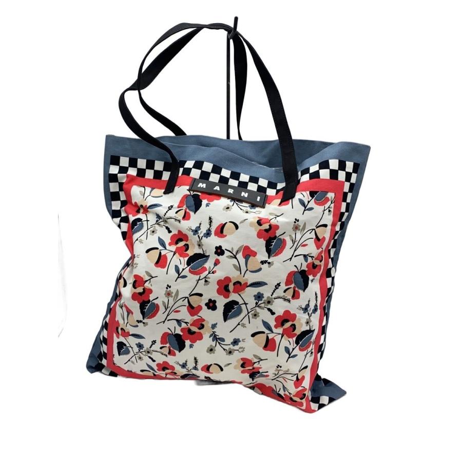 ★MARNI 花柄 バンダナ トートバッグ MARNI◇バンダナトートバッグ/--/マルチカラー/花柄// : セカンド