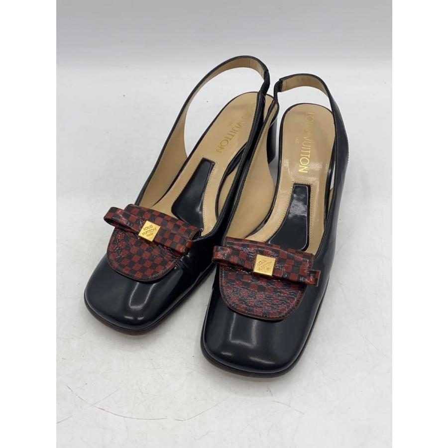 LOUIS VUITTON◇パンプス/35.5/BLK/エナメル// : セカンドストリート