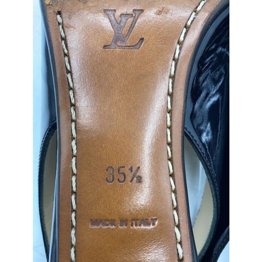 LOUIS VUITTON◇パンプス/35.5/BLK/エナメル// : セカンドストリート