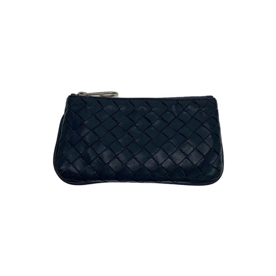 Bottega Veneta 小銭入れ BOTTEGA VENETA◇コインケース/レザー/NVY/メンズ : セカンド