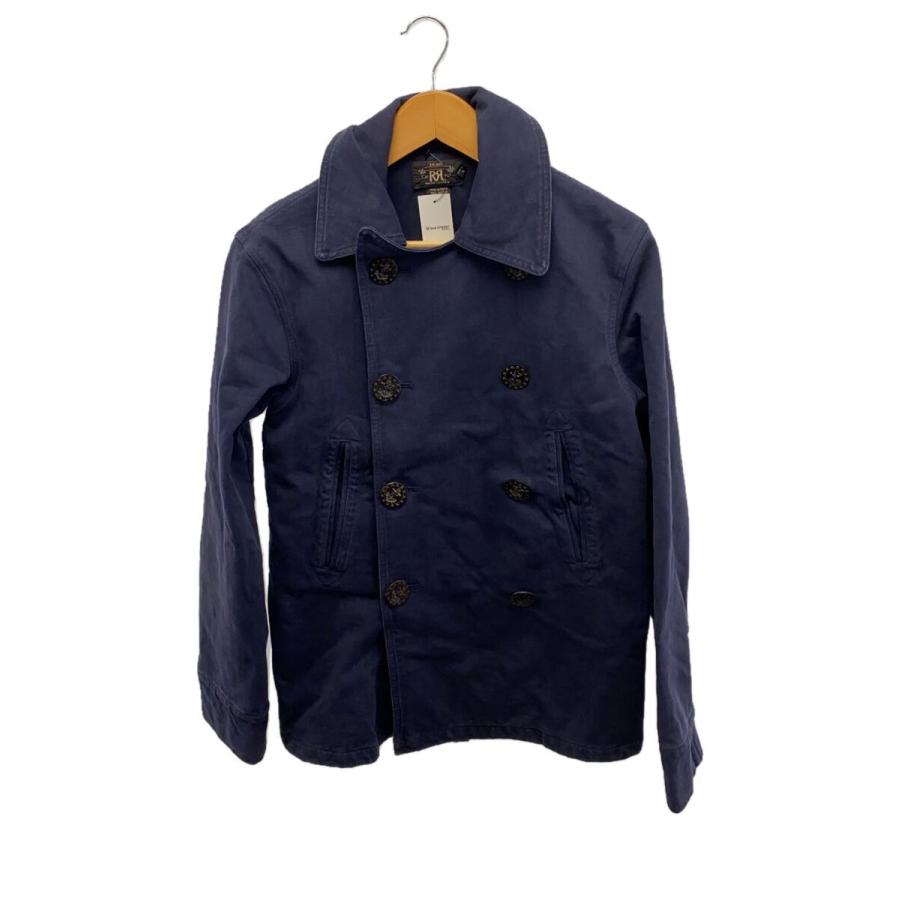 RRL◇インディゴピーコート/XS/コットン/IDG/13スター/モールスキン 