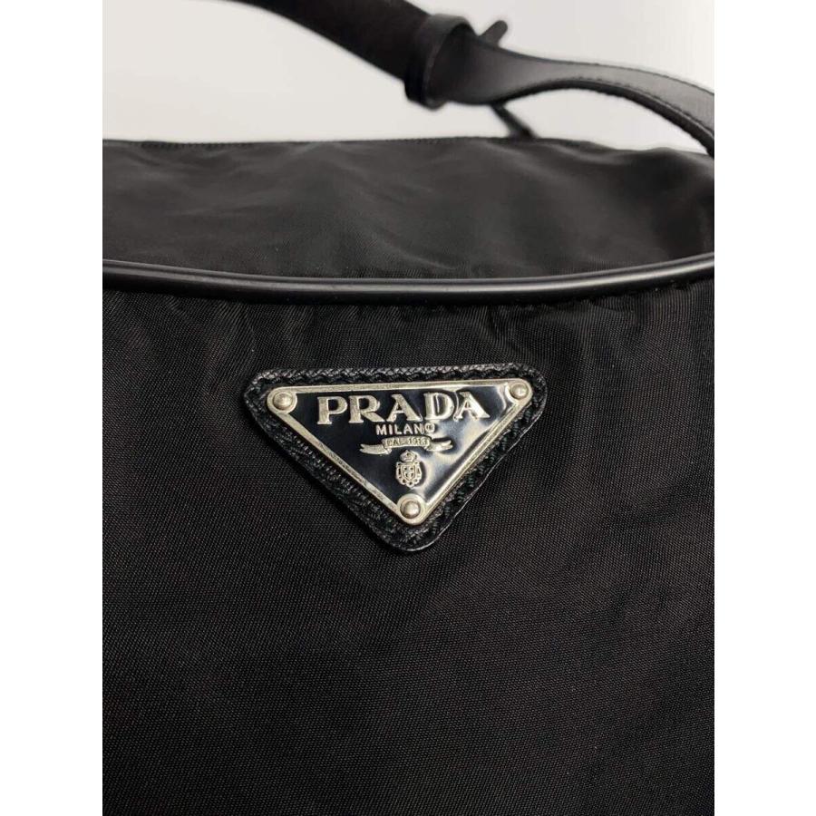 PRADA◇ボストンバッグ/--/BLK/無地 : セカンドストリートYahoo