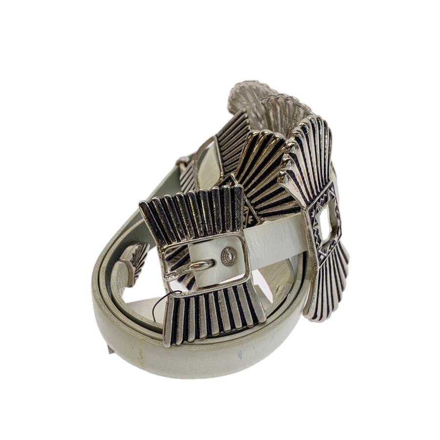 TOGA PULLA◇ベルト/レザー/ホワイト/レディース : セカンドストリート