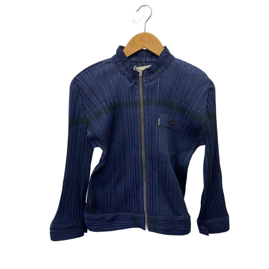 PLEATS PLEASE プリーツプリーズ デニム転写 カーディガン JK 3 PLEATS