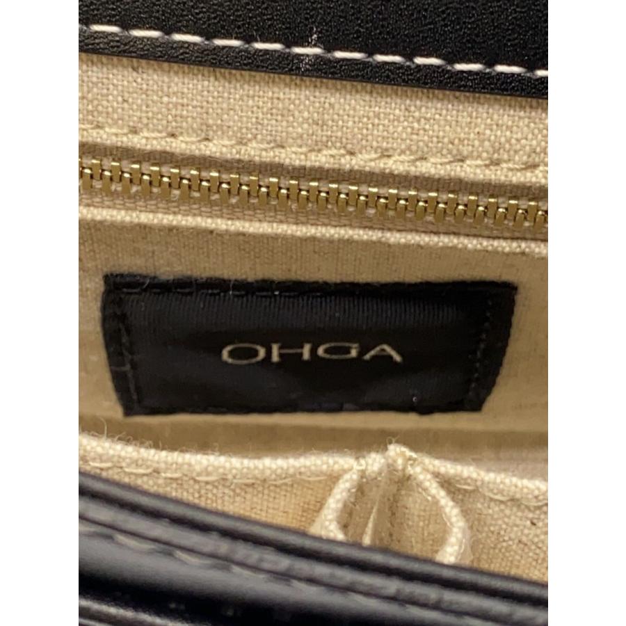 OHGA◇×ETRE TOKYO/ショルダーバッグ/レザー/BLK : セカンドストリート